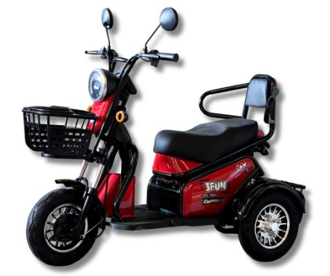 Triciclo Voltrish 3Fun Vermelho