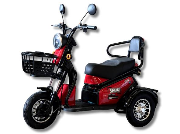 Triciclo Voltrish 3Fun Vermelho