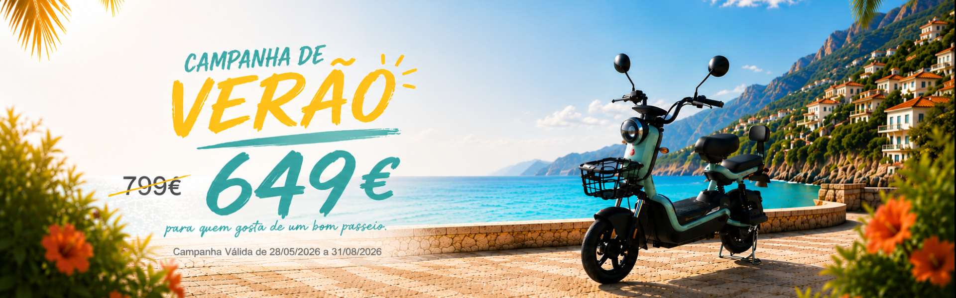 Campanha Bicicleta Elétrica Voltrish Krabi 